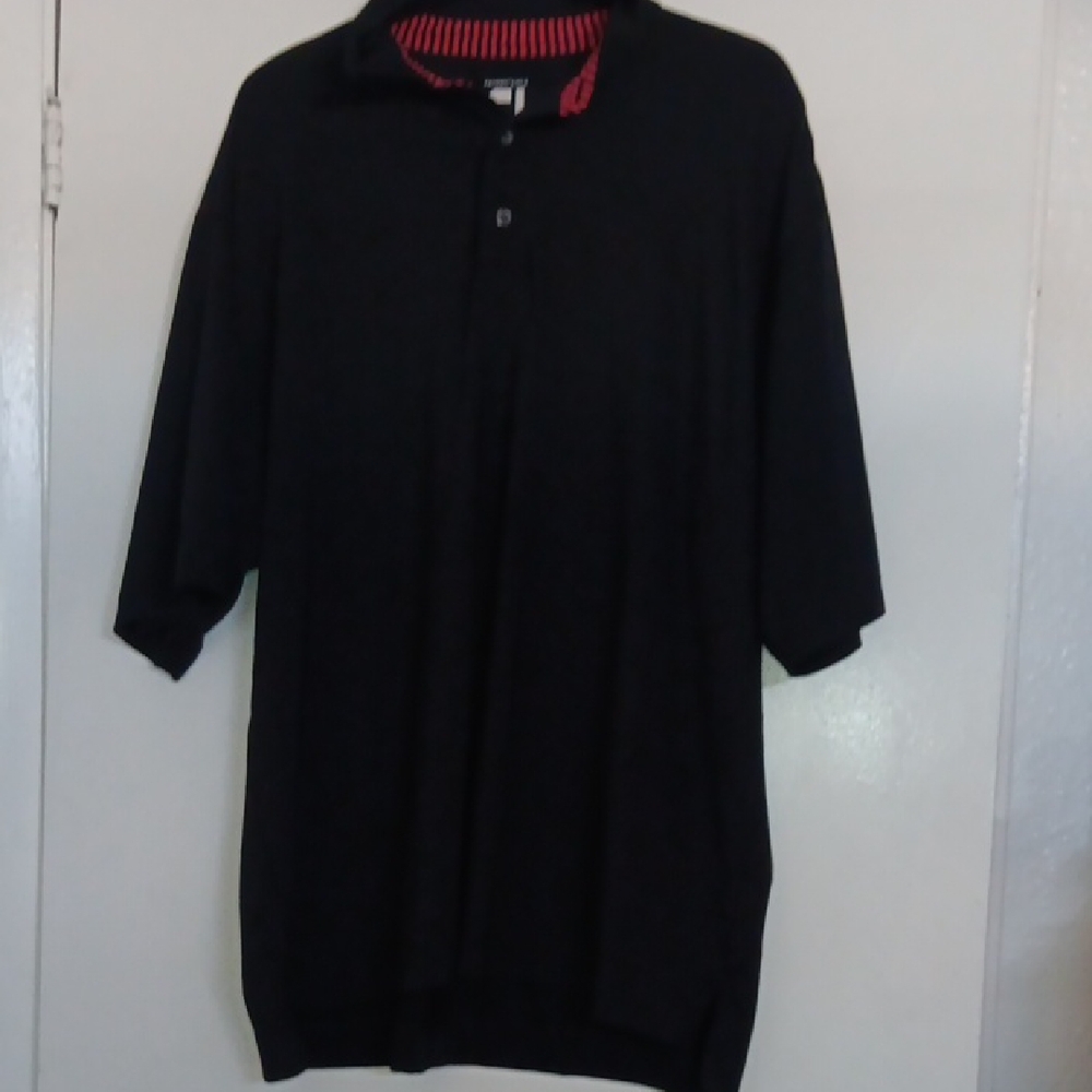Prodry Lisle Men's Black Polo Shirt